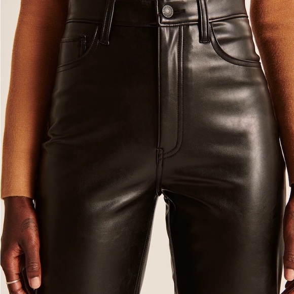 NWT Abercrombie Ultra High Rise Ankle Pant - Picture 5 of 6